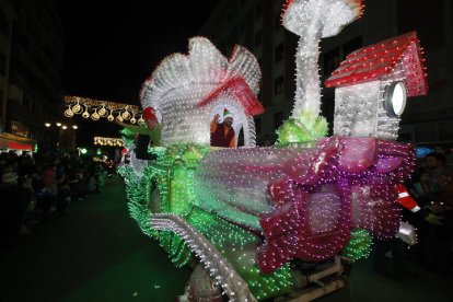 Cabalgata de Papa Noel en León. RAMIRO