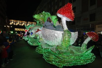 Cabalgata de Papa Noel en León. RAMIRO