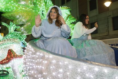 Cabalgata de Papa Noel en León. RAMIRO