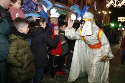 Cabalgata de Papa Noel en León. RAMIRO