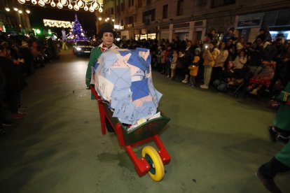 Cabalgata de Papa Noel en León. RAMIRO