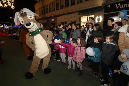 Cabalgata de Papa Noel en León. RAMIRO