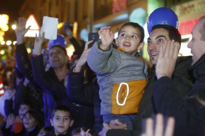 Cabalgata de Papa Noel en León. RAMIRO
