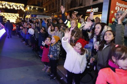 Cabalgata de Papa Noel en León. RAMIRO
