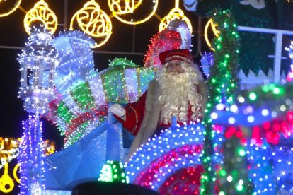 Cabalgata de Papa Noel en León. RAMIRO