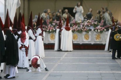 La procesión de la Santa Cena. FERNANDO OTERO