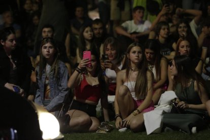 Fuegos artificiales en la noche de San Juan. FERNANDO OTERO