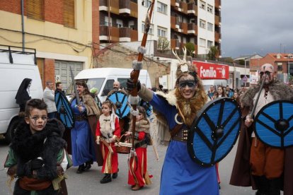 Gran desfile del sábado de Piñata en Astorga. J. NOTARIO