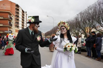 Gran desfile del sábado de Piñata en Astorga. J. NOTARIO
