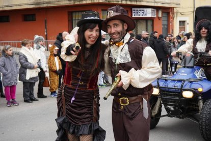 Gran desfile del sábado de Piñata en Astorga. J. NOTARIO