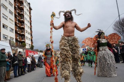 Gran desfile del sábado de Piñata en Astorga. J. NOTARIO