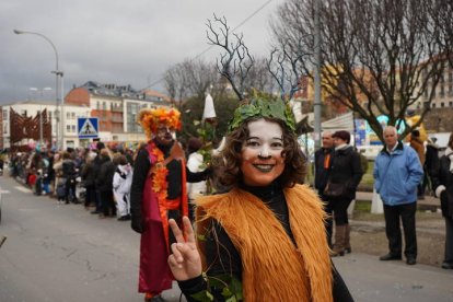 Gran desfile del sábado de Piñata en Astorga. J. NOTARIO