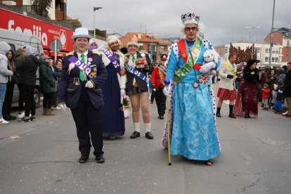 Gran desfile del sábado de Piñata en Astorga. J. NOTARIO