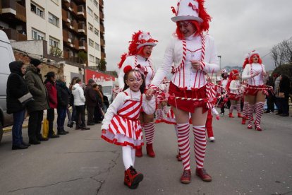 Gran desfile del sábado de Piñata en Astorga. J. NOTARIO
