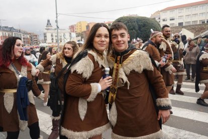 Gran desfile del sábado de Piñata en Astorga. J. NOTARIO