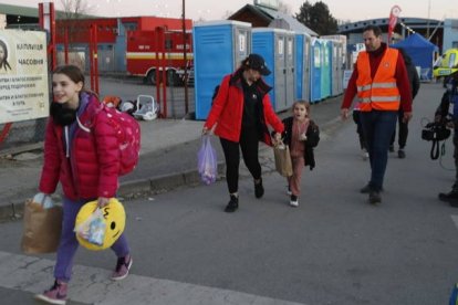 Entrada de refugiados en Eslovaquia. RAMIRO