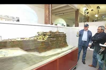 Los visitantes pueden contemplar, además, una maqueta del estado actual del 
