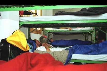 Los albergues suelen estar dotados con literas para que no haya problemas de espacio y acoger así al mayor número de huéspedes posible.