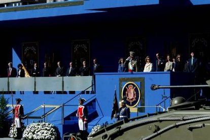La Fiesta Nacional del Doce de octubre fue una de las dos últimas ocasiones en las que se les vio juntos en público antes del anuncio de la separación. La otra, se produjo en los Premios Telva a finales del mismo mes.