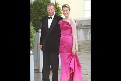 Los príncipes Felipe y Matilde de Bélgica.