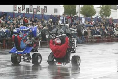 Los quads también hicieron de las suyas.