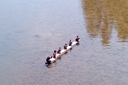 'Patos de León al sol' De Josefa Alonso del Amo. En León
