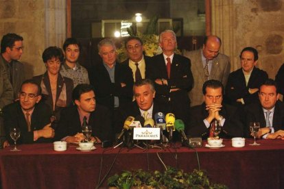 El Pacto por León se firmó a finales de 1999. NORBERTO