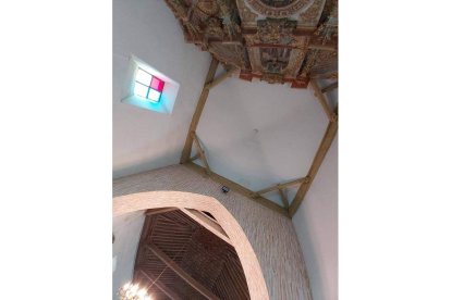 El futuro emplazamiento de la armadura será el presbiterio. DL