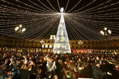 La plaza Mayor, este viernes. RAMIRO