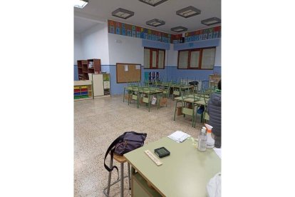 Colegio de Puente Castro, sin calefacción. DL