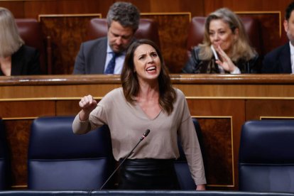 La ministra de Igualdad Irene Montero. JUAN CARLOS HIDALGO