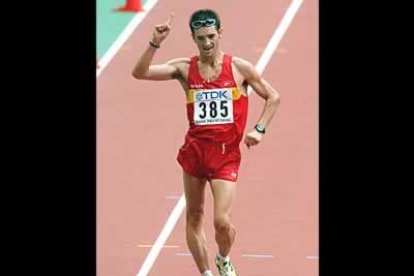 'Paquillo' se proclamó subcampeón del Mundo de 20 Km marcha tras una prueba que lideró durante gran parte de la misma con cierta diferencia sobre Jefferson Pérez.