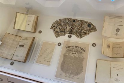 Objetos de la exposición. DL