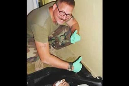 Las últimas imágenes, difundidas en exclusiva por ABC News fueron remitidas por uno de los soldados procesados a su familia por e-mail.