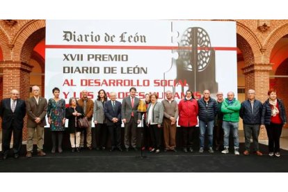 Acto de entrega del Premio Diario de León al Desarrrollo Social y los Valores Humanos. RAMIRO