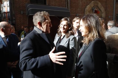 Acto de entrega del Premio Diario de León al Desarrrollo Social y los Valores Humanos. RAMIRO
