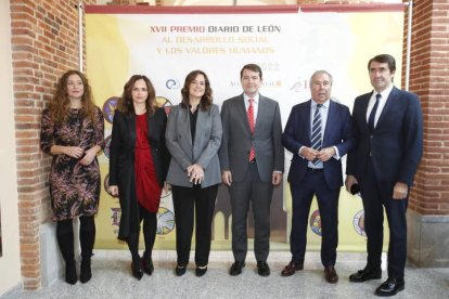 Acto de entrega del Premio Diario de León al Desarrrollo Social y los Valores Humanos. RAMIRO