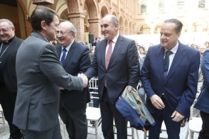 Acto de entrega del Premio Diario de León al Desarrrollo Social y los Valores Humanos. RAMIRO