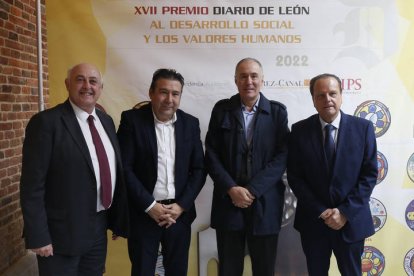 Acto de entrega del Premio Diario de León al Desarrrollo Social y los Valores Humanos. FERNANDO OTERO