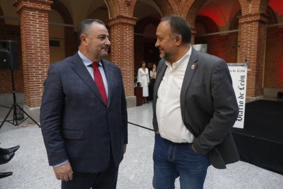 Acto de entrega del Premio Diario de León al Desarrrollo Social y los Valores Humanos. FERNANDO OTERO