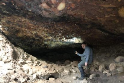 Entrada al yacimiento de las Ferreiruscas. JAVIER FERNÁNDEZ LOZANO