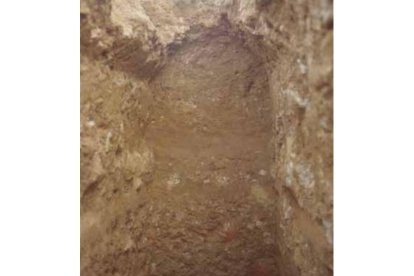 Bóveda con detalle de las improntas del encofrado. EMILIO CAMPOMANES ALVAREDO