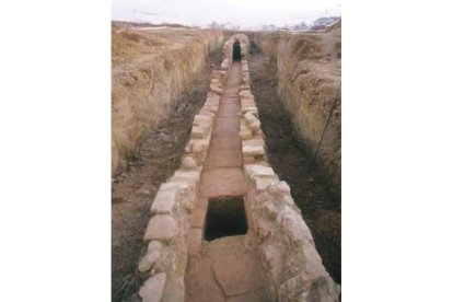 Vista general del acueducto. EMILIO CAMPOMANES ALVAREDO