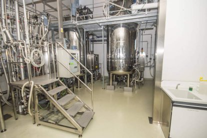 La planta de 4D Pharma en León. JESÚS F. SALVADORES