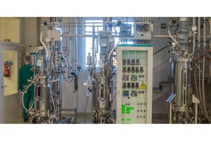 La planta de 4D Pharma en León. JESÚS F. SALVADORES