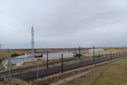Base de mantenimiento de Adif en Villada. ADIF