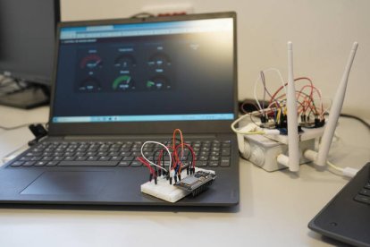 Los resultados de los experimentos se recogen en programas creados por el equipo. J. NOTARIO
