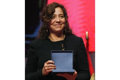La directora del Museo Gaudí, Noemí Martínez. FERNANDO OTERO