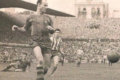 César, mítico del barça que jugó en la cultu. DL