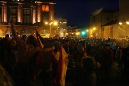 Estado que presentaba la plaza de Santo Domingo. Secundino Pérez.